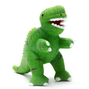 3 in 1 Dinosaur toy - Teether, Bath, Rubber toy- T REX