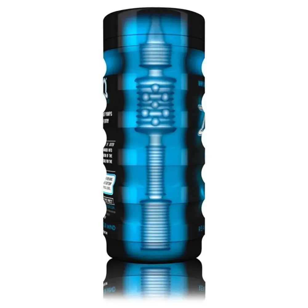 6.25-inch Zolo Clear Stretchy Masturbator Cup for Men