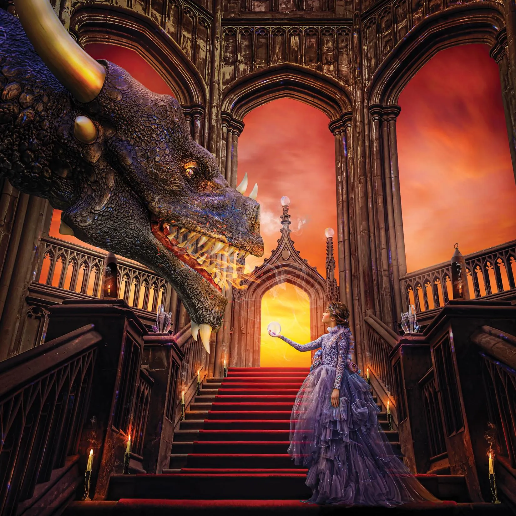 A Girl & Her Dragon Puzzle By Tara Lesher | 500 Piece Jigsaw Puzzle