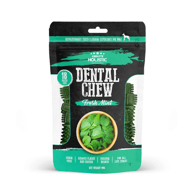 Absolute Holistic Petite Dental Dog Chews (Mint)