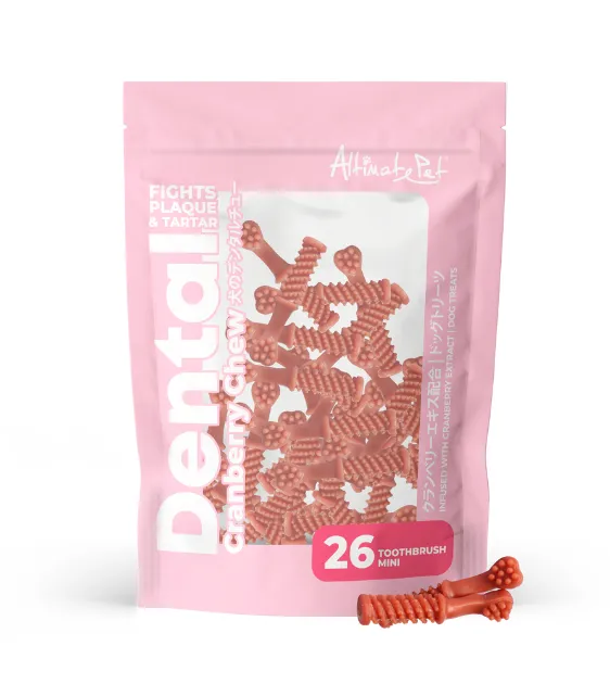 Altimate Pet Dental Dog Chews (Cranberry)