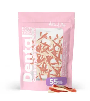 Altimate Pet Dental Dog Chews (Cranberry)