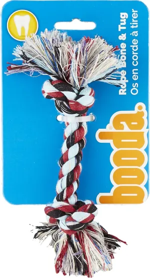 Aspen Pet Multi-Color 2-Knot Rope Bone - (3 Sizes)