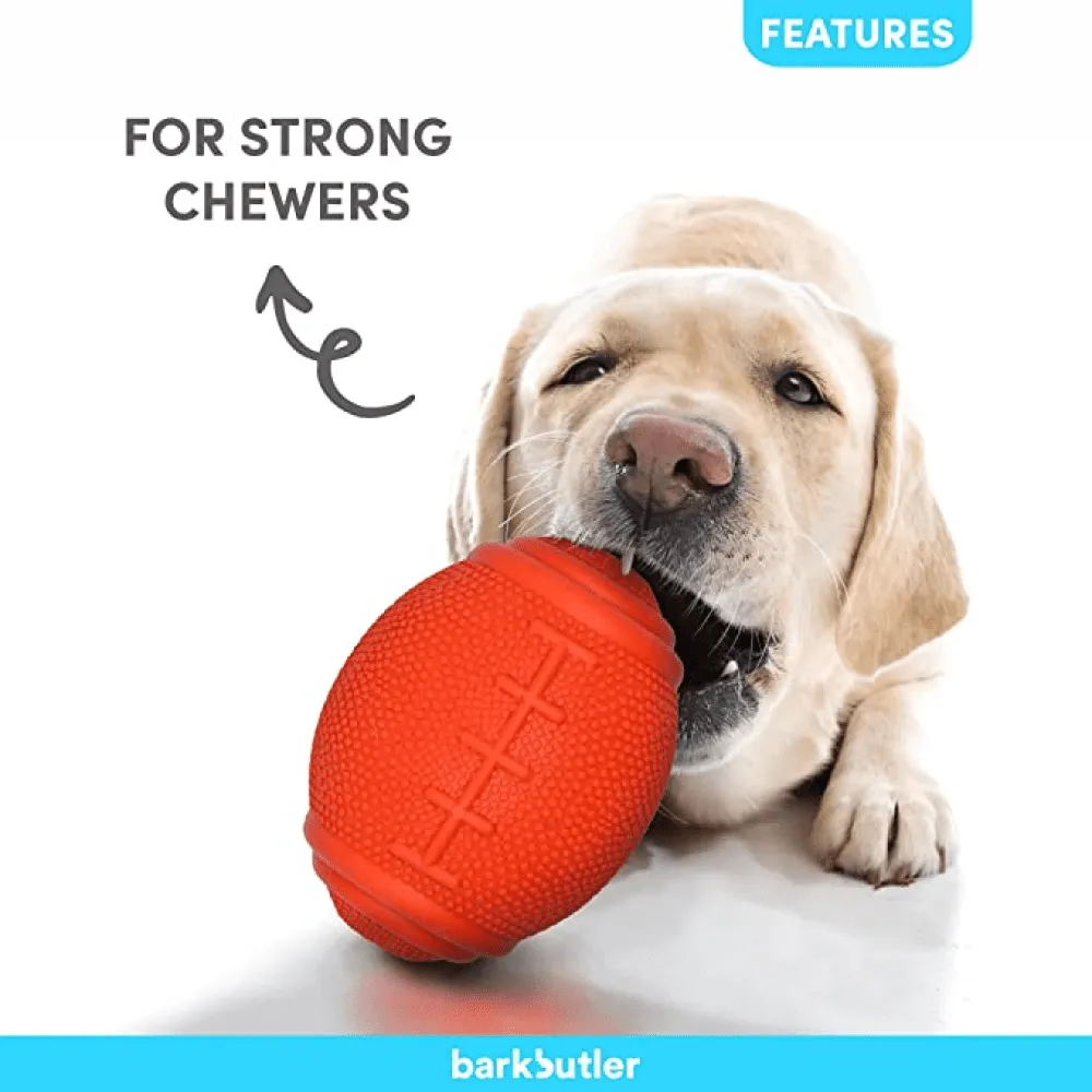 Barkbutler Just a Football Chew Toy for Dogs