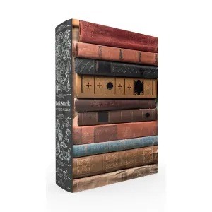 Book Stack Book Box Puzzle, Clamshell