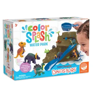 Dinosaur Color Splash Water Park Bath Toy Set