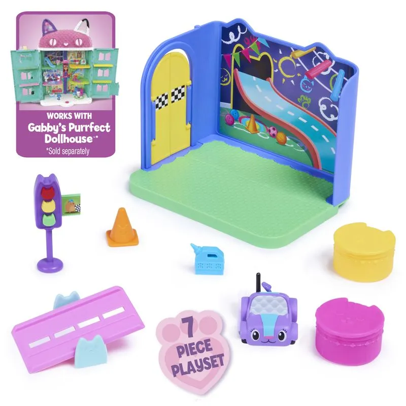 Dreamworks Gabby's Dollhouse Deluxe Room Carlita Purr-Ific Play Room