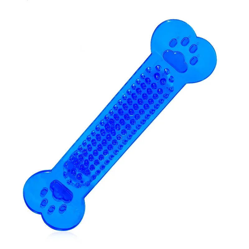 Durable Rubber Bone Chew Toy for Dogs - Dental Health & Boredom Relief