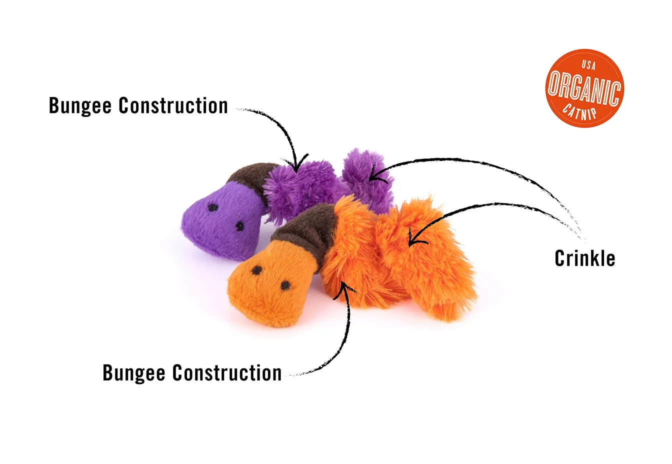 Feline Frenzy - Cat Toy Critter Collection