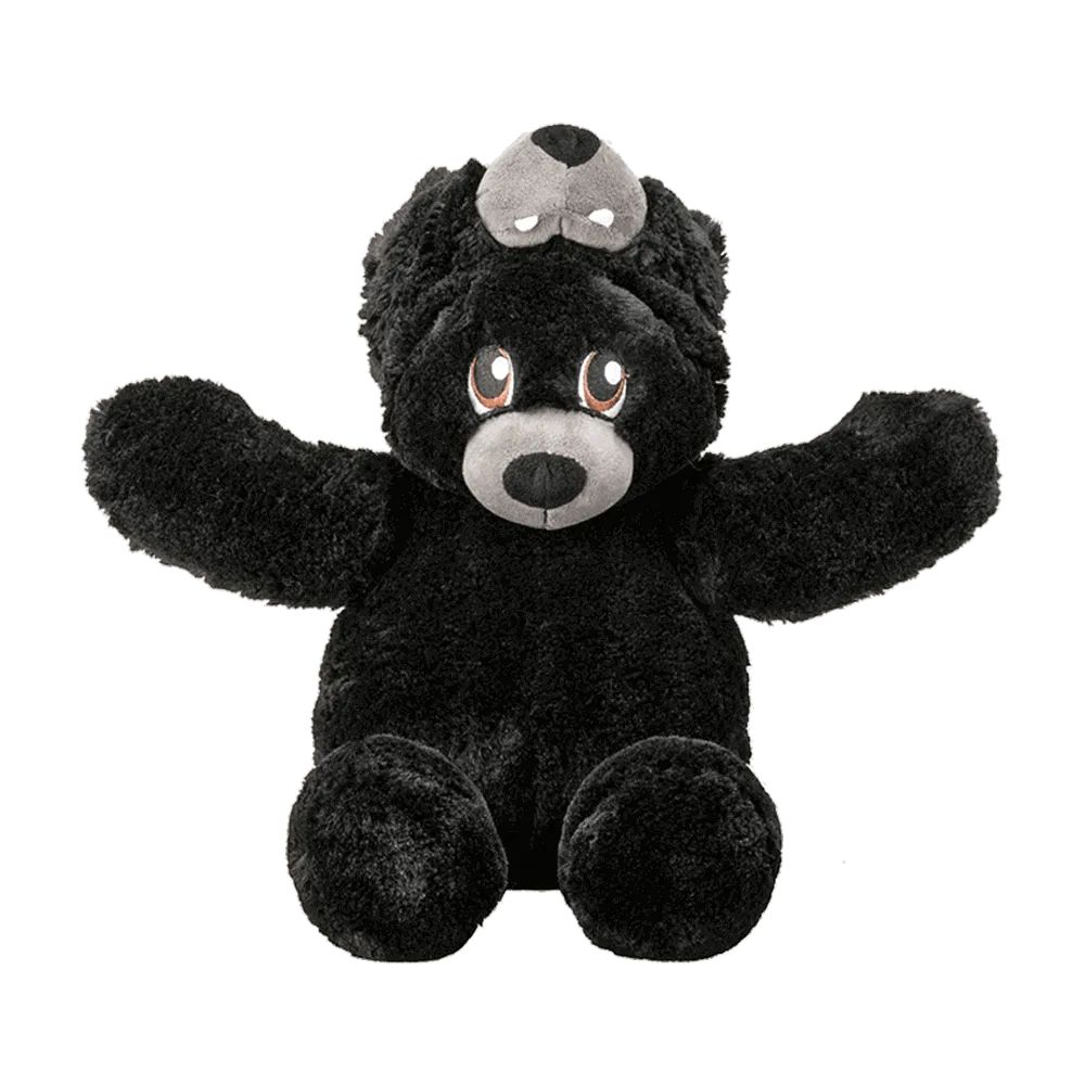 Flipemz Black Bear to Vampire Plush Toy