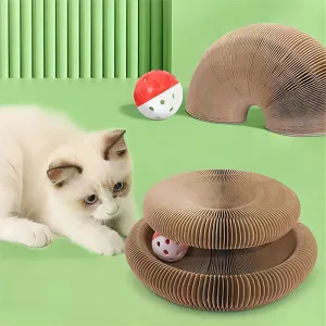 Foldable Cat Scratching Board & Play Bed