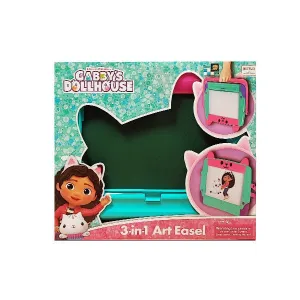 Gabbys Dollhouse 3 In 1 Art Easel