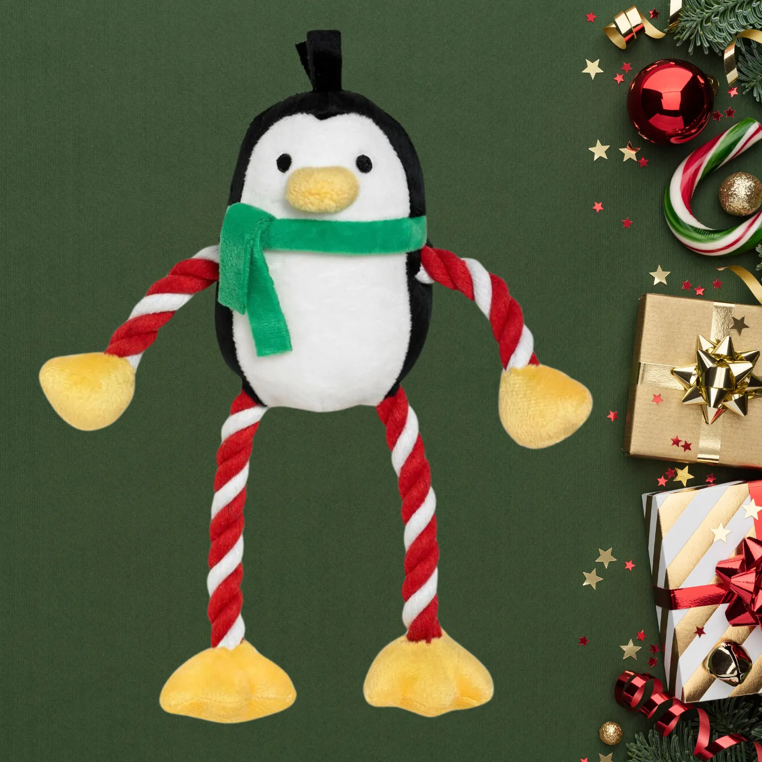 Giant Hug Tug Penguin | Plush Christmas Dog Toy For Large & Extra Large Dogs by Good Boy