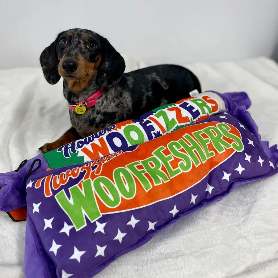 Giant Woofizzers and Woofreshers Sweet Dog Toys