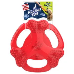 GiGwi TPR Bone Flying Tug Red