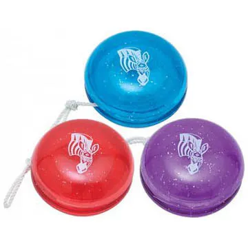 Glitter Yo-Yo (24 per unit), #2389,  C-4