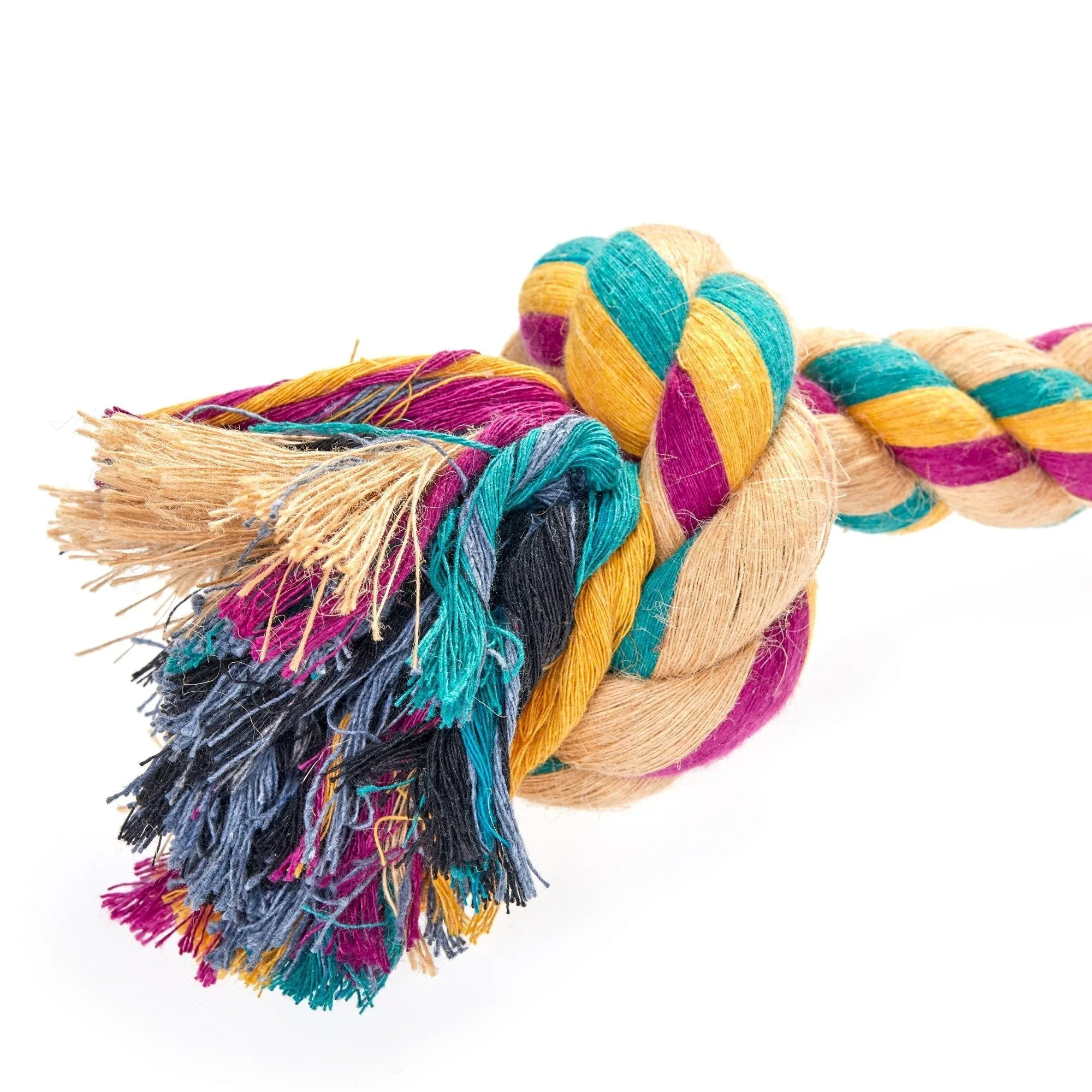 Green & Wilds | Big Rope 2 Knot - Eco Dog Toy