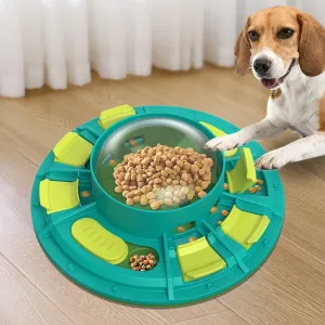 Interactive Dog Puzzle Toy For IQ Improvement And Slow Feeding Suitable For All Sizes Pets Nutritious Diet-Friendly Non-Electric Plastic Pets Game Pet Products