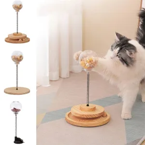 Interactive Swinging Cat Toys Feeders