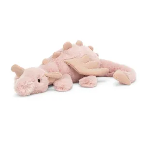 Jellycat Rose Dragon - Plush Dragon for All Ages