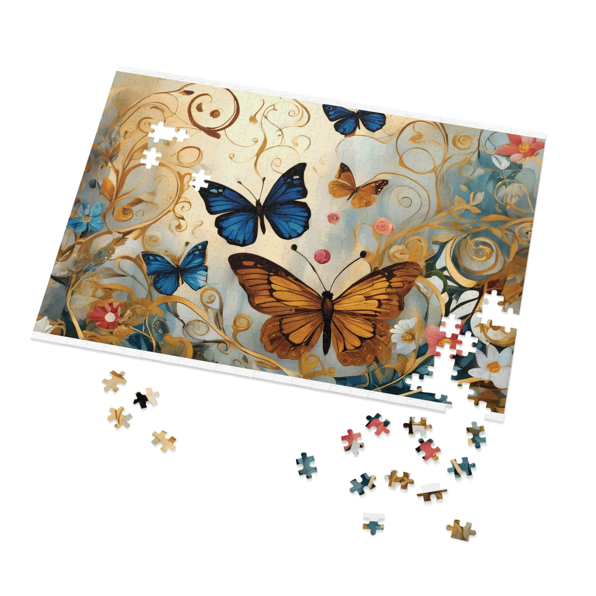 Jigsaw Puzzle, Butterfly, Personalised/Non-Personalised (30, 110, 252, 500,1000-Piece)