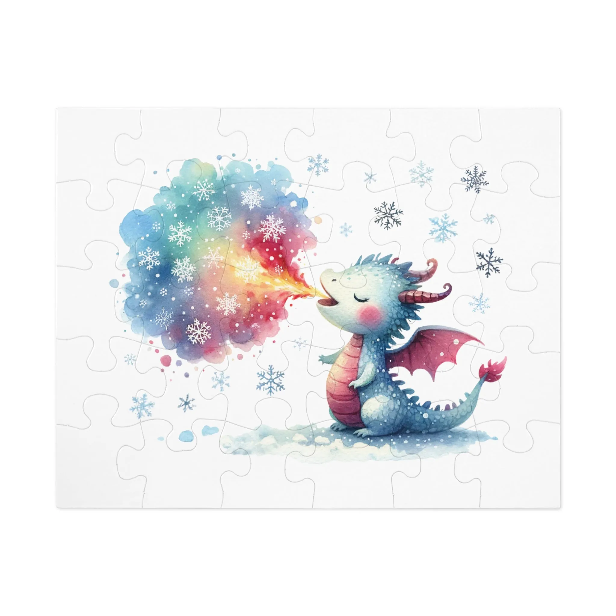 Jigsaw Puzzle, Dragon, Personalised/Non-Personalised (30, 110, 252, 500,1000-Piece)