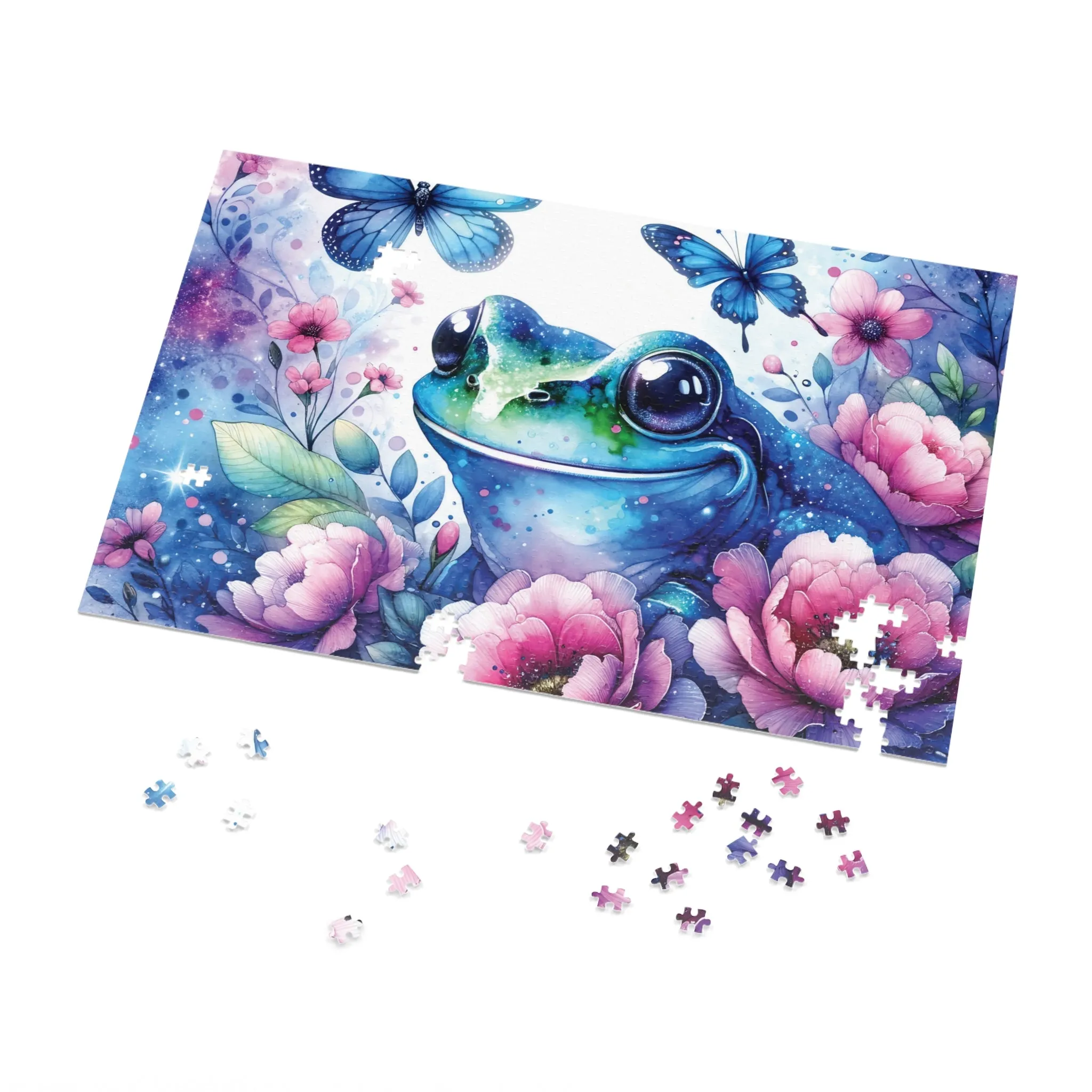 Jigsaw Puzzle, Frog, Personalised/Non-Personalised (30, 110, 252, 500,1000-Piece)