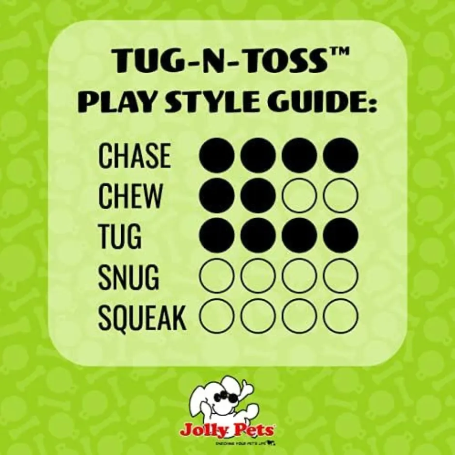 Jolly Pets Tug-N-Toss Blue