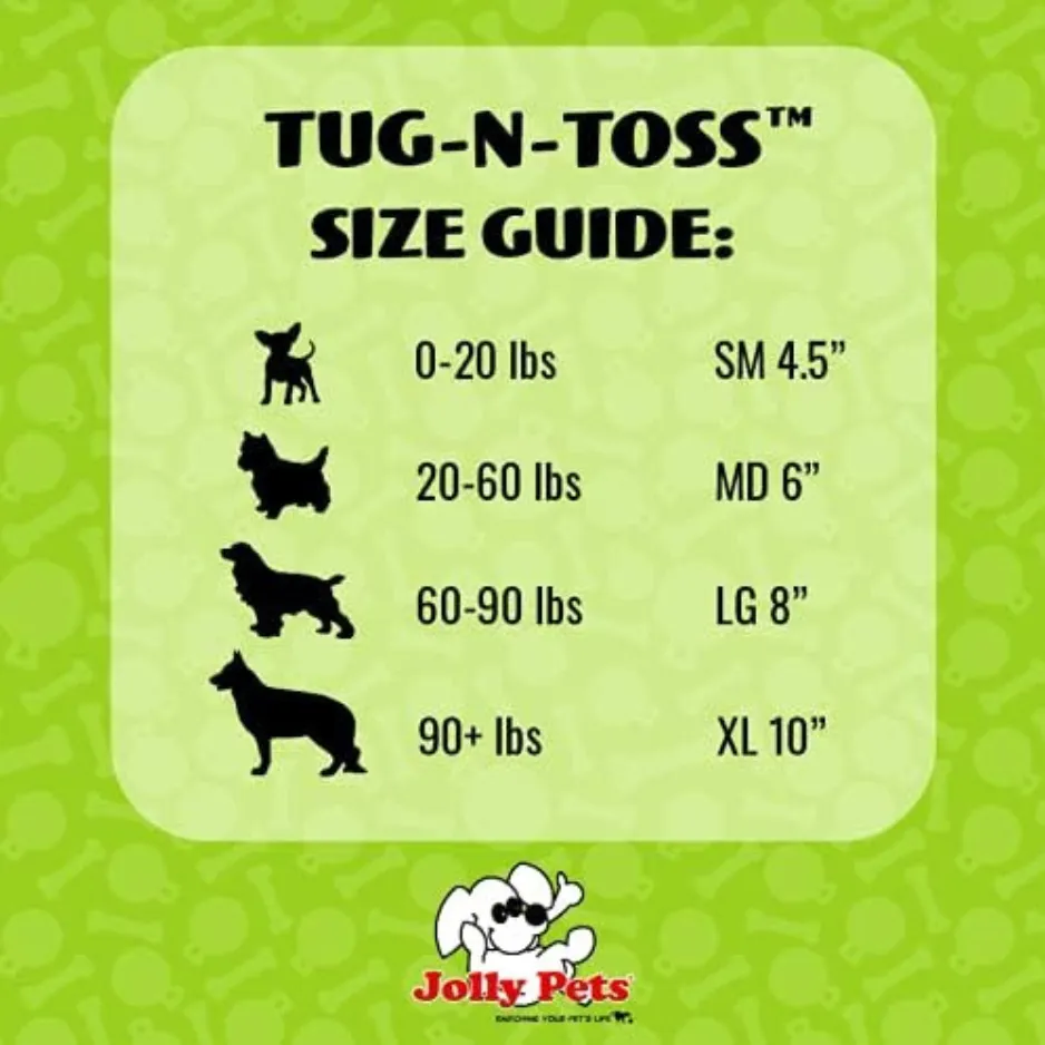 Jolly Pets Tug-N-Toss Blue