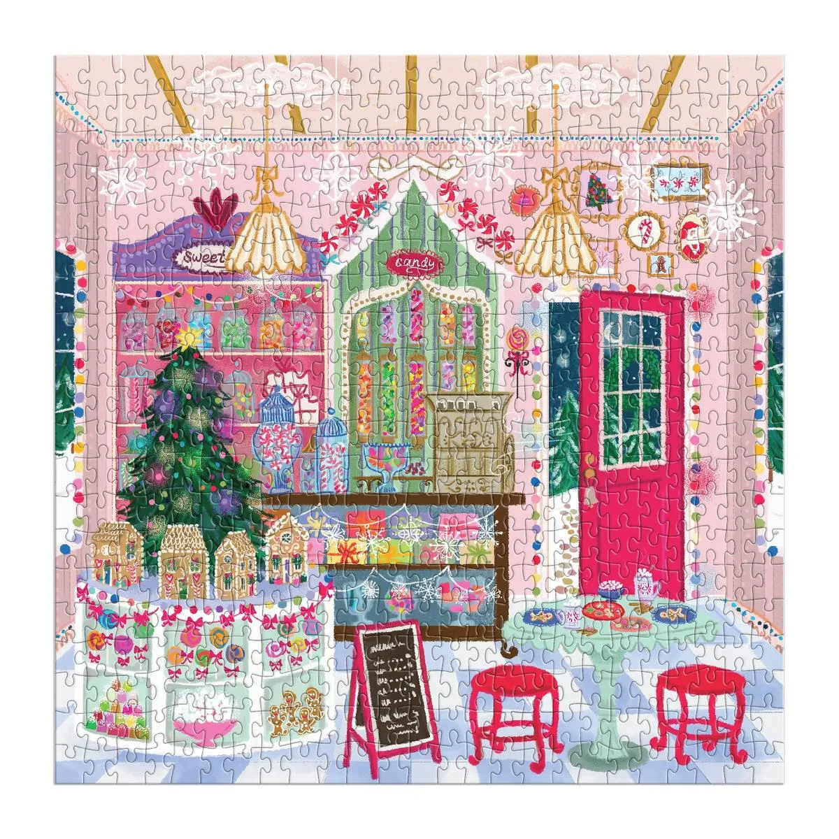 JOY LAFORME GINGERBREAD COTTAGE 500PC PUZZLE