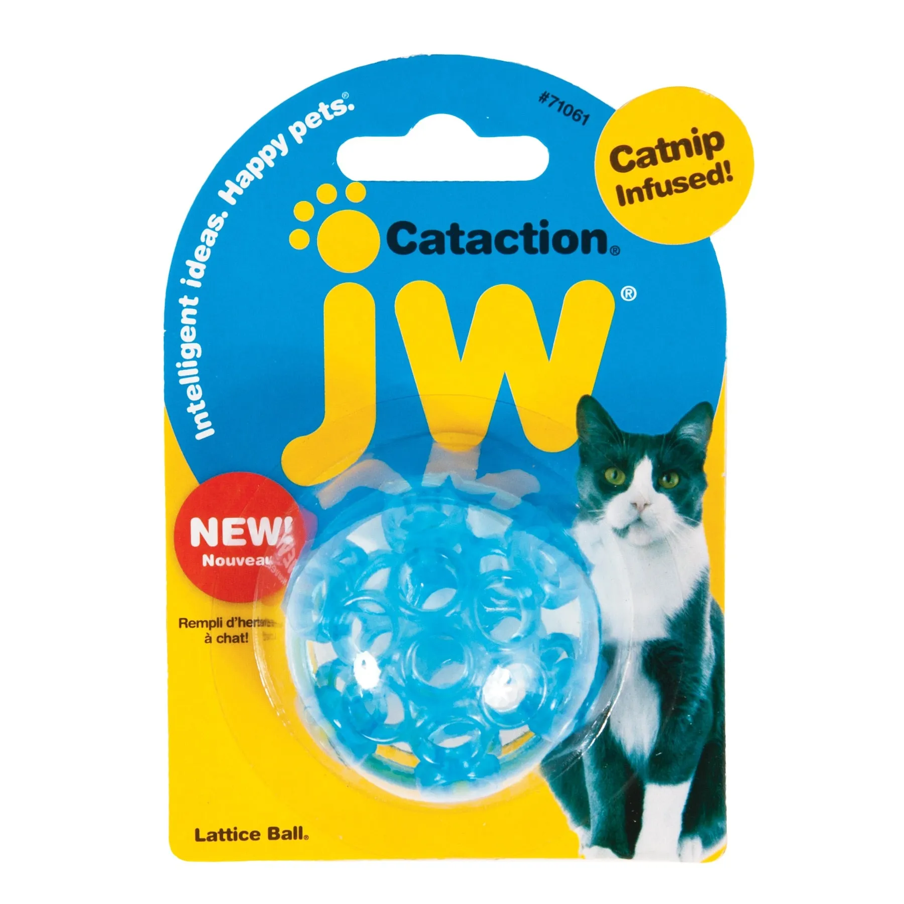 JW Cataction Lattice Ball Cat Toy