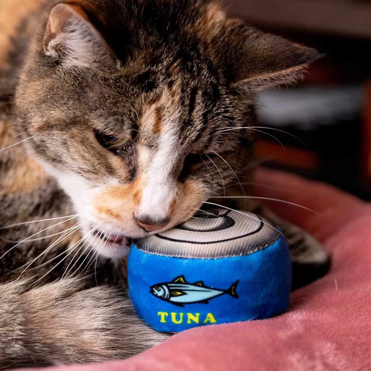 Kittybelles Can O Tuna Plush Catnip Toy