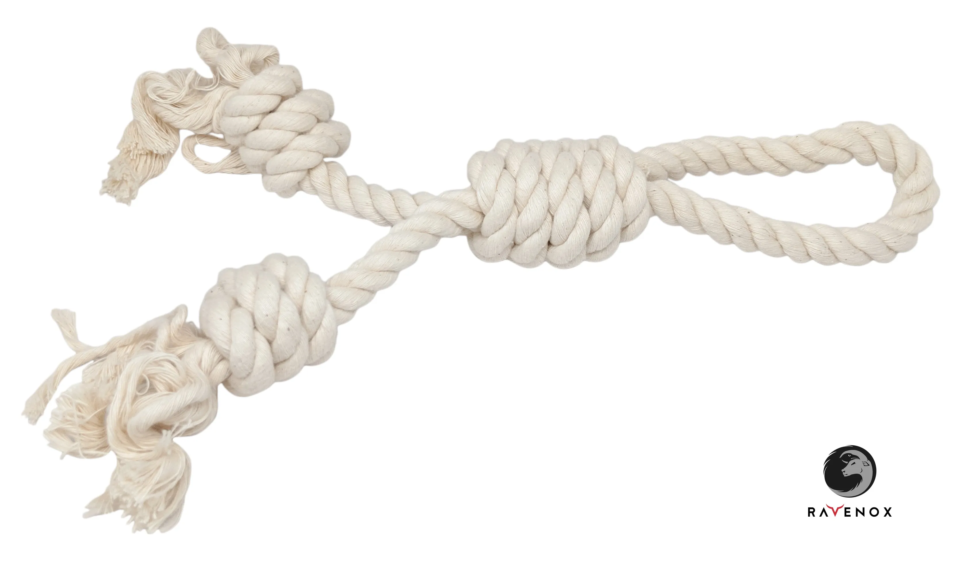 Knotted Cotton Rope Dog Chew Toys