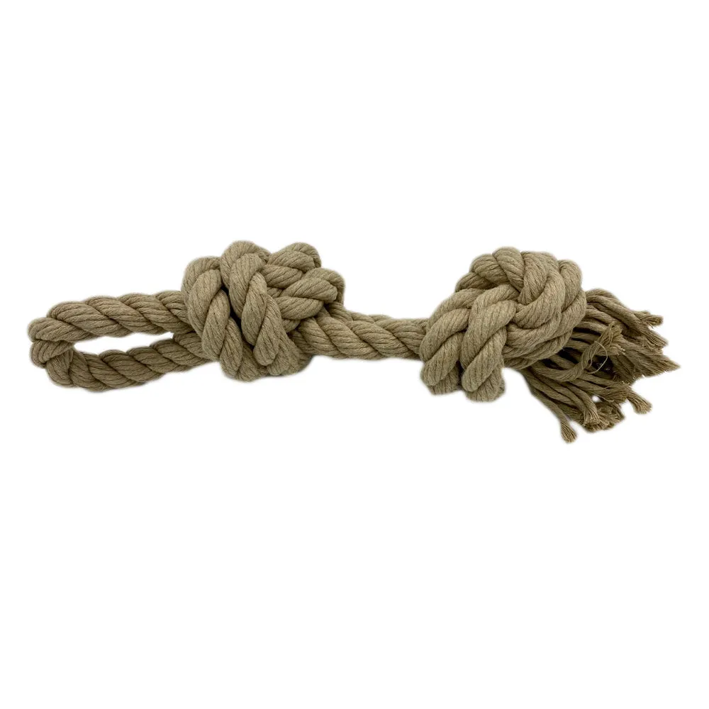 Knotted Hemp Rope Dog Chew Toys