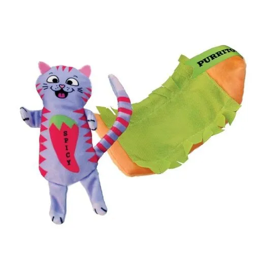 KONG Pull-A-Partz Purrito Cat Toy