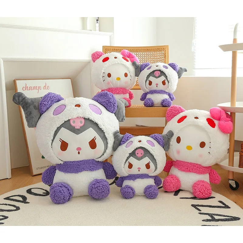 Kuro and Kitty Panda Series Plush Doll