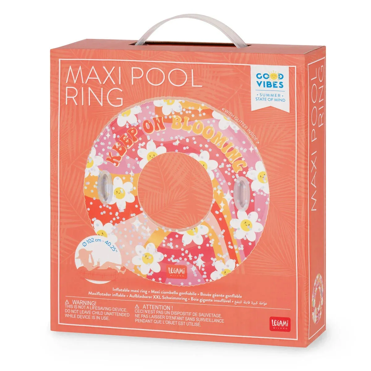 Legami Maxi Pool Ring - Daisy