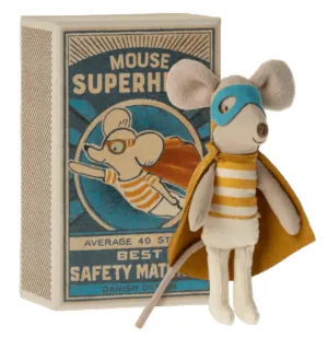 Maileg Super Hero Mouse Little Brother