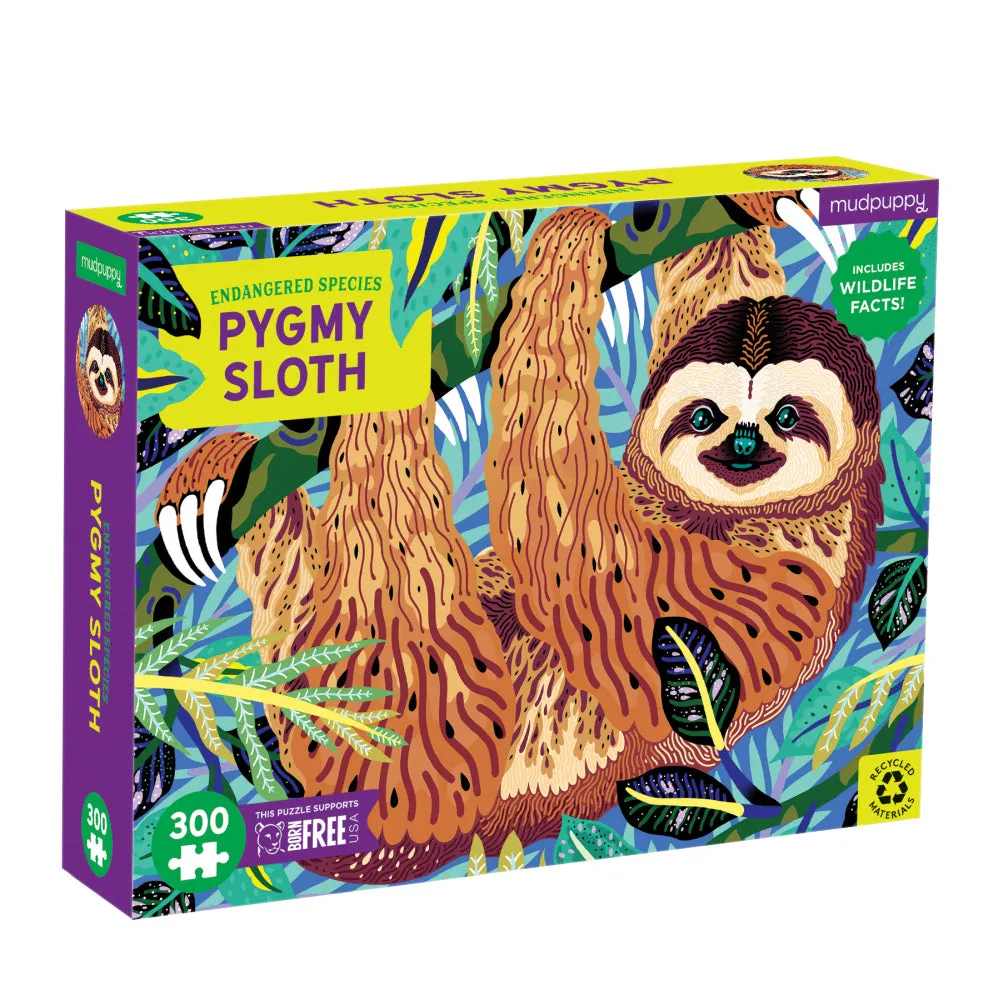 Mudpuppy 300 Pc Puzzle – Pygmy Sloth