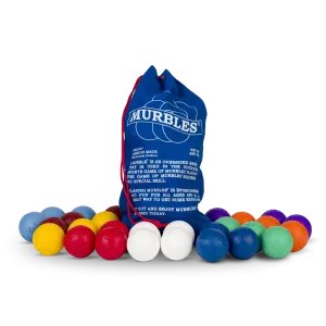 Murbles Game Large Tournament Set – Up to 8 Players – 28 balls Made in USA