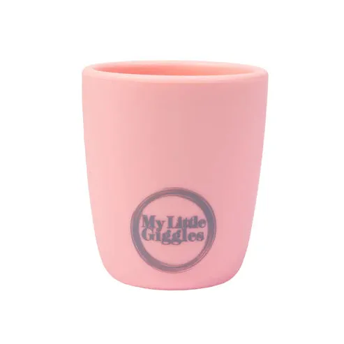 My Little Giggles Silicone Mini Drinking Cup - Blush Pink