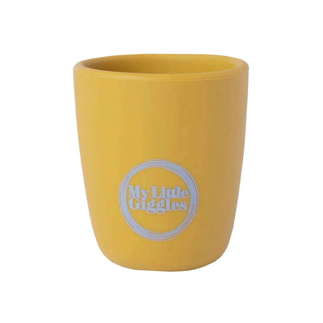 My Little Giggles Silicone Mini Drinking Cup - Mustard