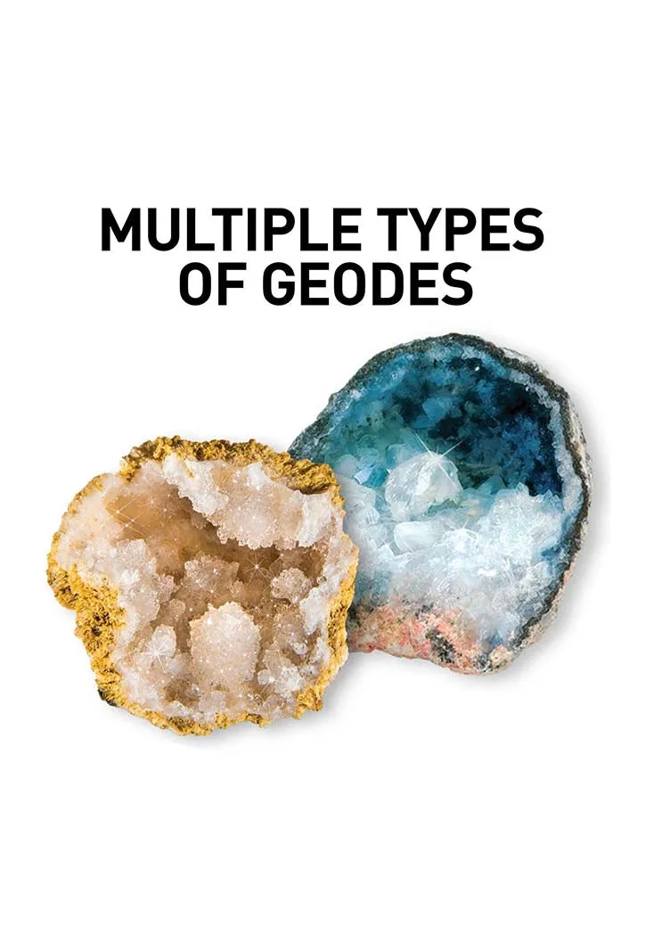 National Geographic - Break Open 2 Geodes Kit