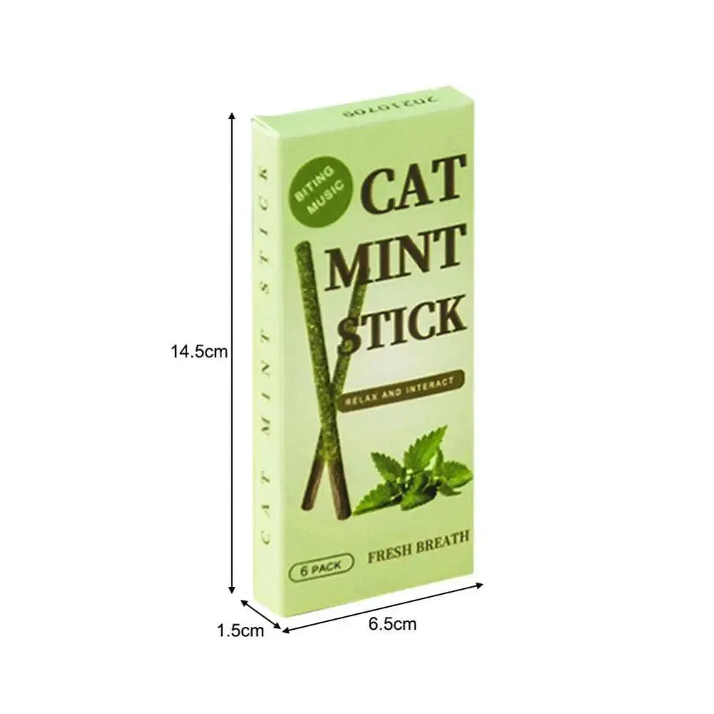 Natural Cat Mint Sticks Catnip Chews