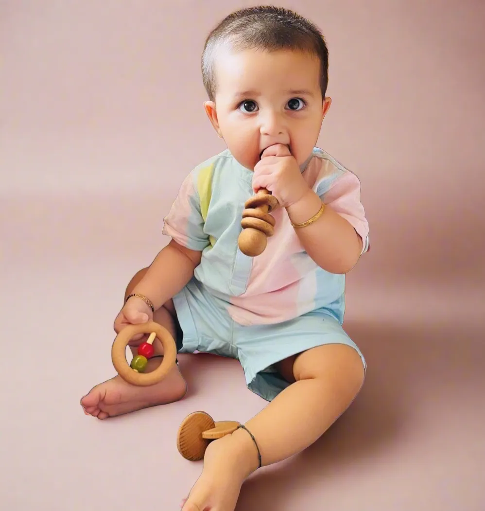 Neem Wood Teether Fish