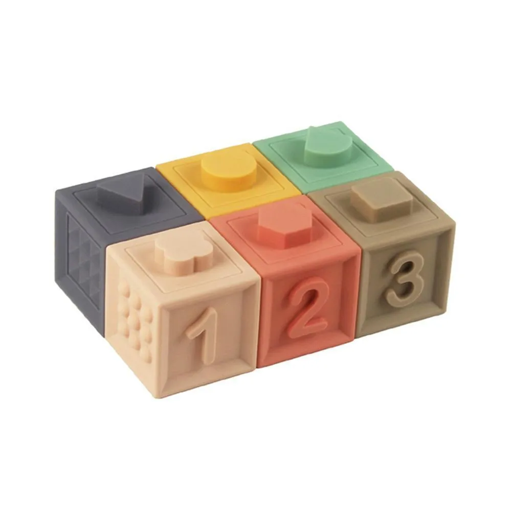 New 2019 Development 3D Blocks Baby Toy