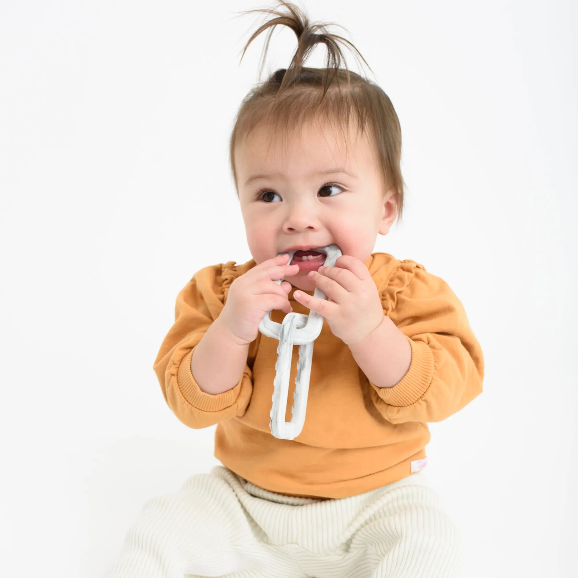 NEW! Silicone Chain Link Teething Rings