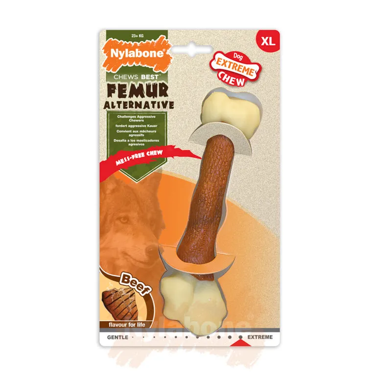 Nylabone Extreme Chew Femur Beef