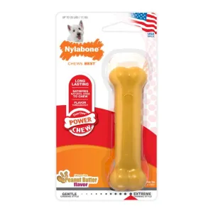 Nylabone Power Chew Peanut Butter Dog Chew Toy