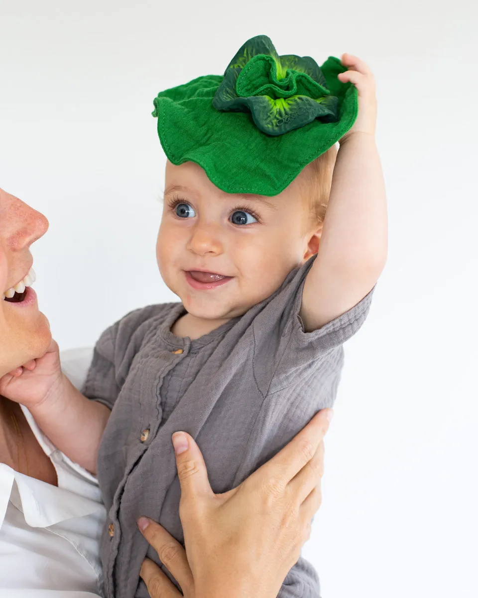 Oli & Carol Kendall the Kale Mini Doudou Baby Teether